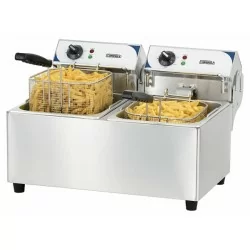 Friteuse professionnelle double 2x7L Casselin 230v CFE72B