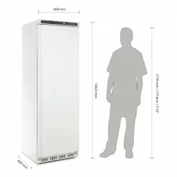 Armoire réfrigérée positive 1 porte blanche 400l- POLAR - CD612 Polar