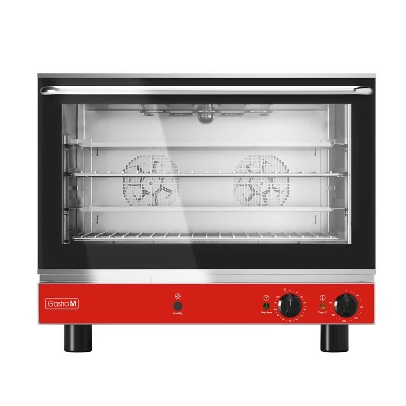 Four à convection pâtissier professionnel 4 niveaux avec humidificateur GASTRO M- 230v- GR202