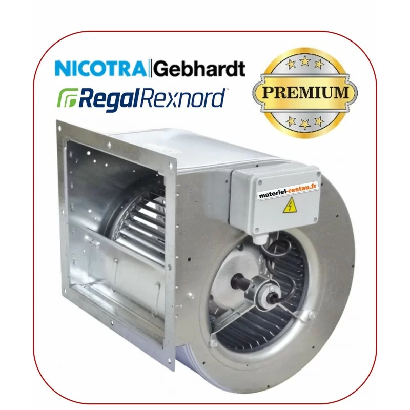 Moteur ventilateur 4000m3/h DDM10/10 -230v - Nicotra pour hotte de cuisine professionnelle