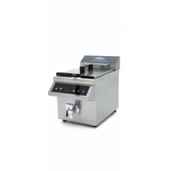 Friteuse induction avec robinet de vidange 8L