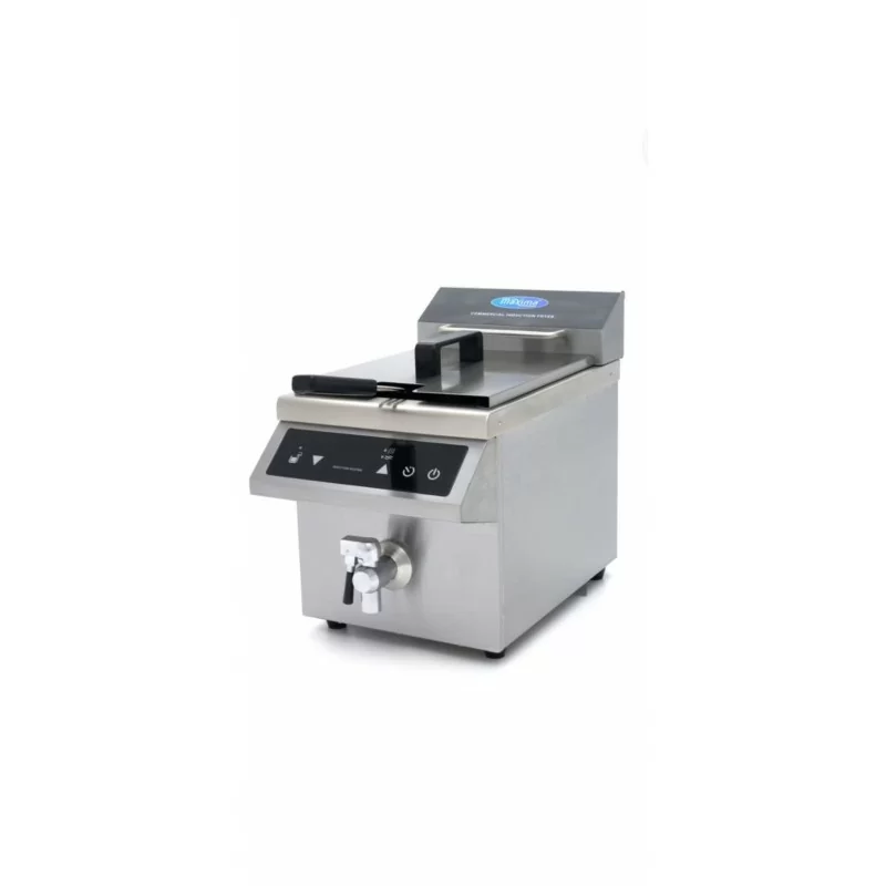 Friteuse induction avec robinet de vidange 8L