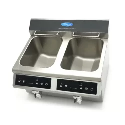 Friteuse - 2 x 8 L - 2 paniers - induction -...