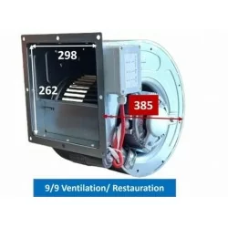Moteur DD 9/9 -3400M3/H- 230v -ventilateur pour...