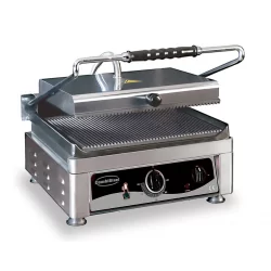 Grill panini/ tacos rainuré-rainuré 40cm usage...