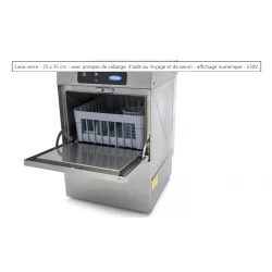 Lava-verre - 35 x 35 cm - avec pompes de...