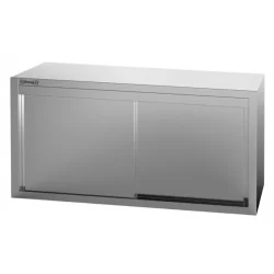 Armoire murale inox avec portes coulissantes...