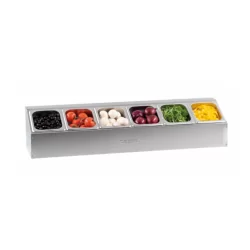 Support pour 6 bacs GN 1/6 - simple CSBG616