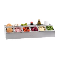 Support pour 12 bacs GN 1/6 - 2 rangs CSBG1216R