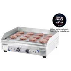 Plaque à snacker électrique premium lisse -...