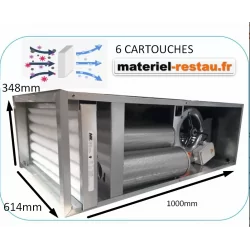 Caisson filtre anti-odeurs 6(petit) OU...