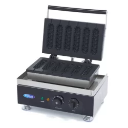 Gaufrier - 6 bâtons - corn dogs - motif diamant