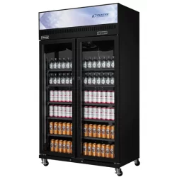 Armoire à boisson vitrée 2 portes -1000L-avec...