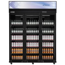 Armoire à boisson vitrée 3 portes-1337L- avec...