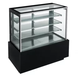Vitrine à pâtisserie réfrigérée-344L-Dukers