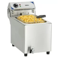 Friteuse électrique avec vanne de vidange 10...