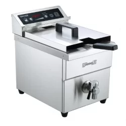 Friteuse à induction avec vanne de vidange 8...